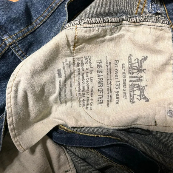 Levi’s Strauss & Co 569” Men Jeans Blue 42X32 regular fit - Picture 8 of 8